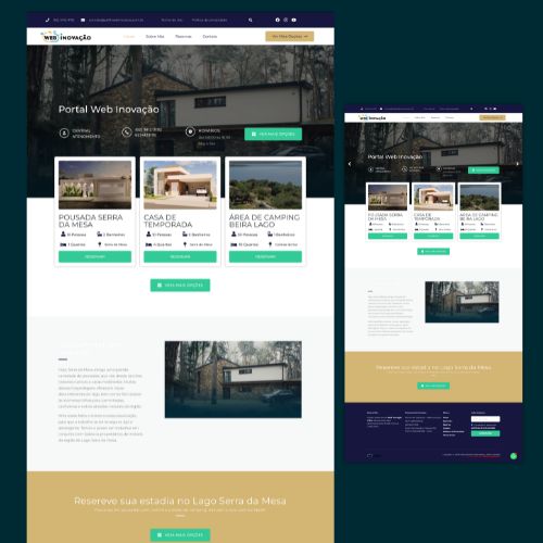 Reserva de Imóveis: Website Moderno para Aluguel de Temporada com Sistema de Agendamento Otimizado para SEO