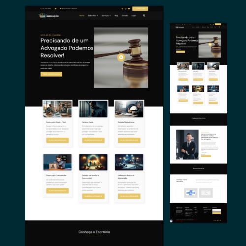 Website Profissional para Advogados: Moderno, Confiável e Otimizado para SEO
