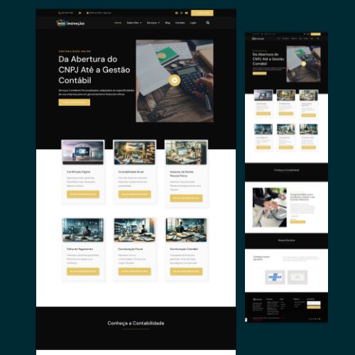 Website Profissional para Contabilidade: Preciso, Confiável e Otimizado para SEO